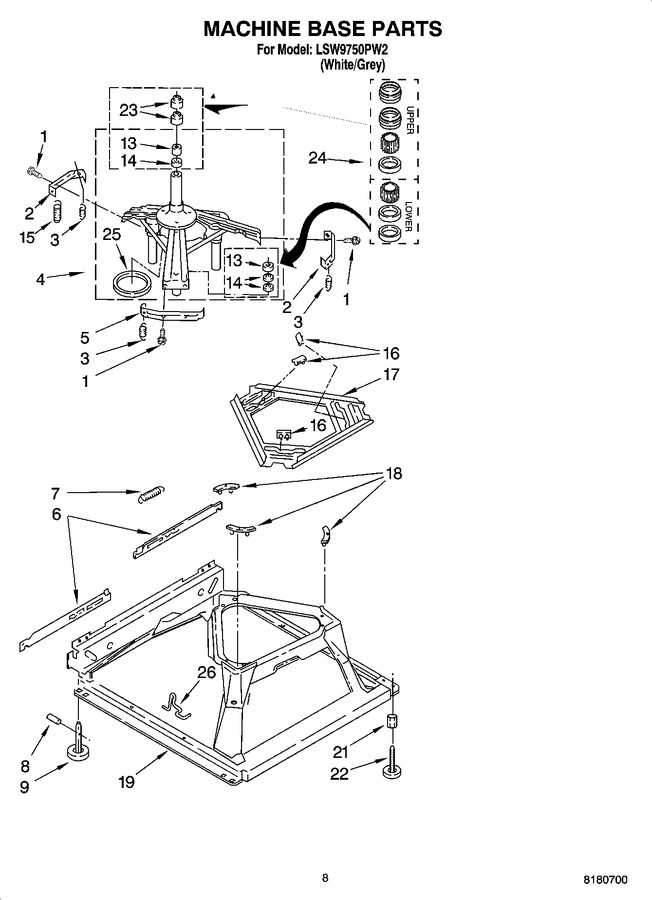 Diagram for LSW9750PW2