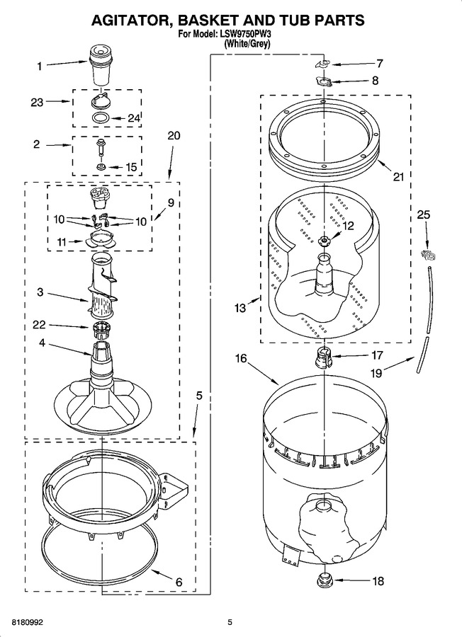 Diagram for LSW9750PW3