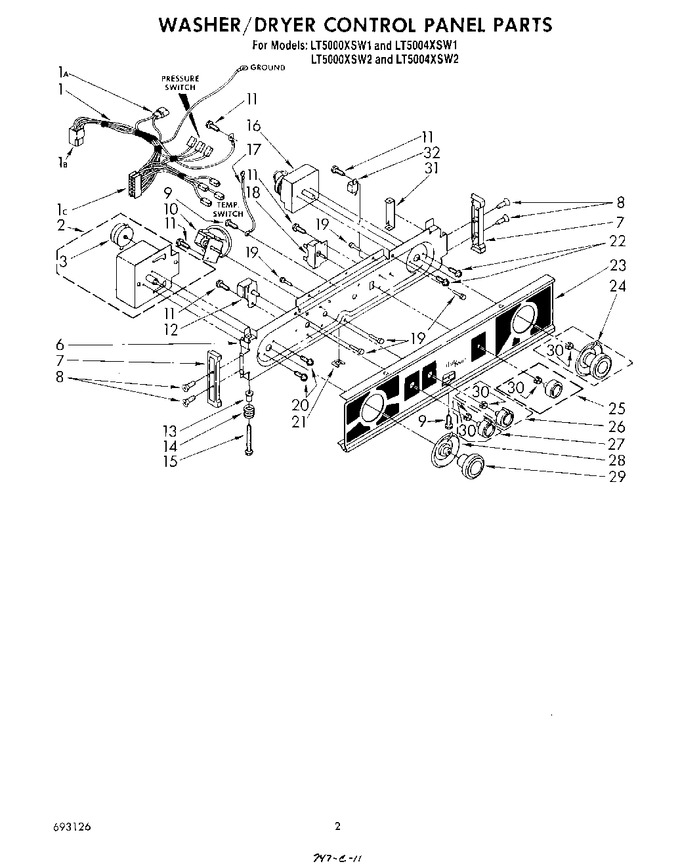 Diagram for LT5000XSW2
