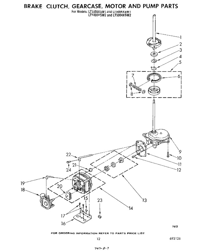 Diagram for LT5000XSW2