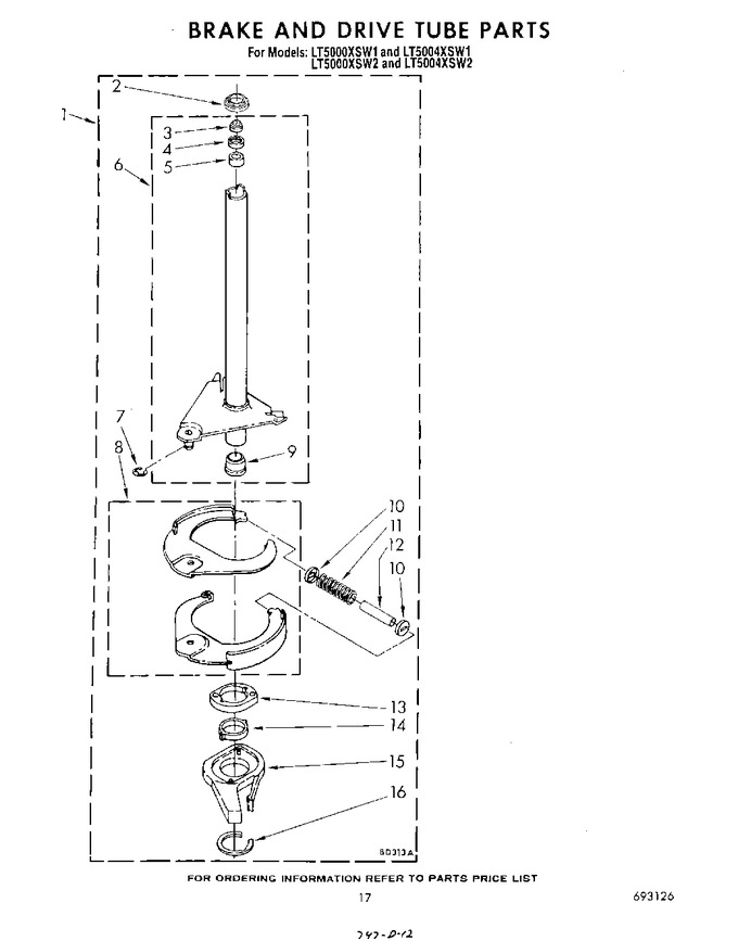 Diagram for LT5000XSW2