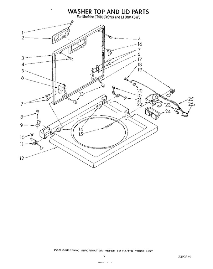 Diagram for LT5000XSW3
