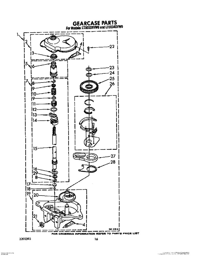 Diagram for LT5000XVW0
