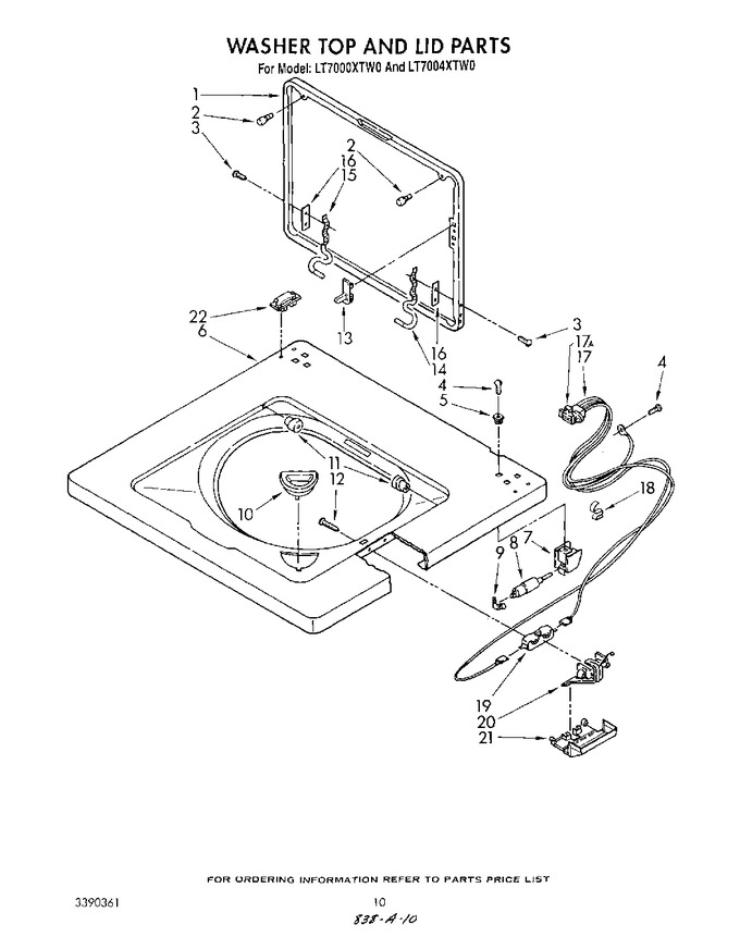 Diagram for LT7004XTG0