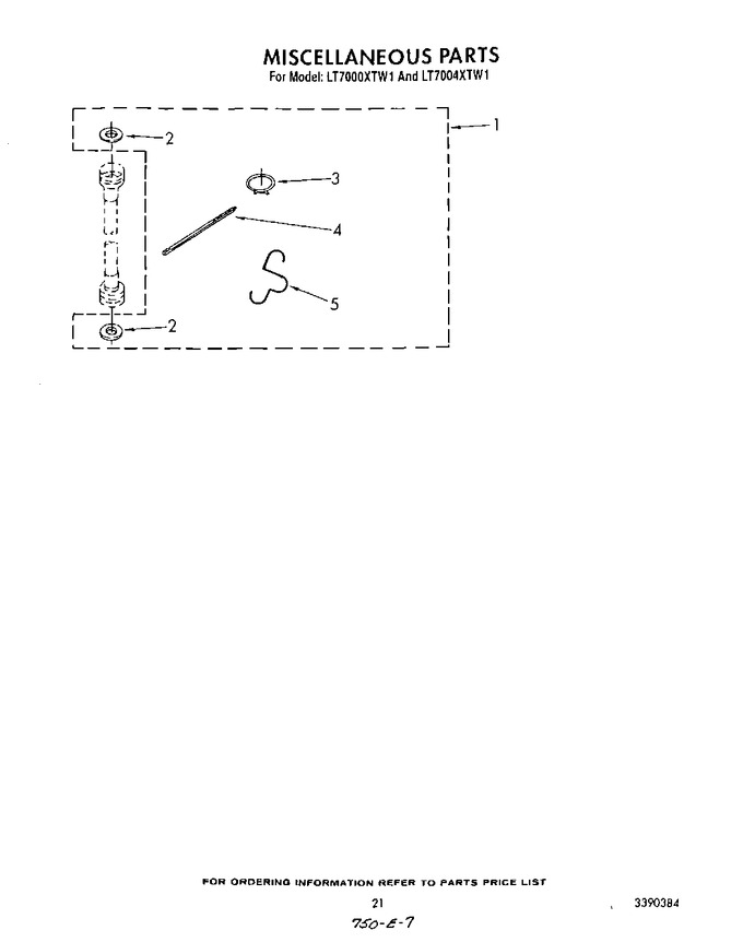 Diagram for LT7000XTW1
