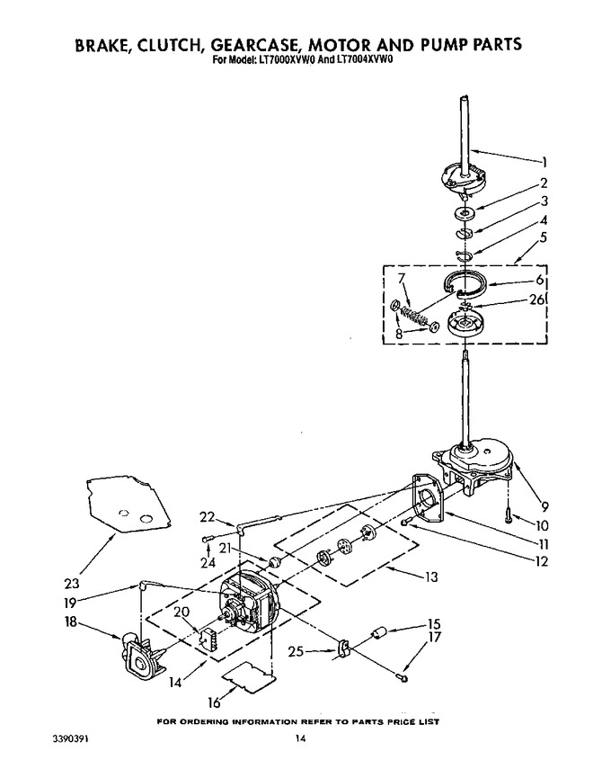 Diagram for LT7000XVW0