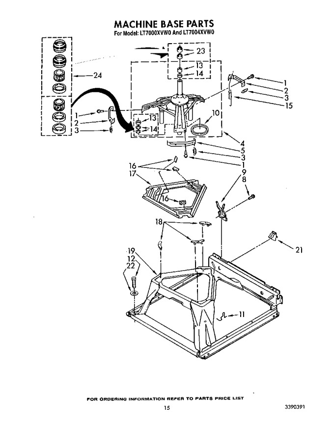 Diagram for LT7000XVW0