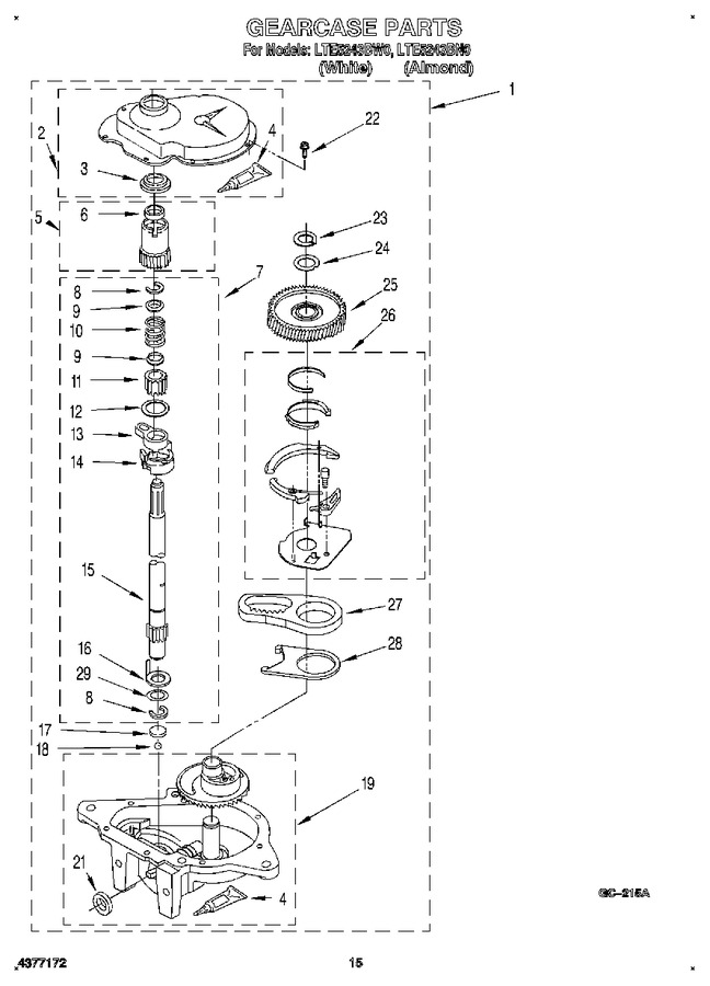 Diagram for LTE5243BW0