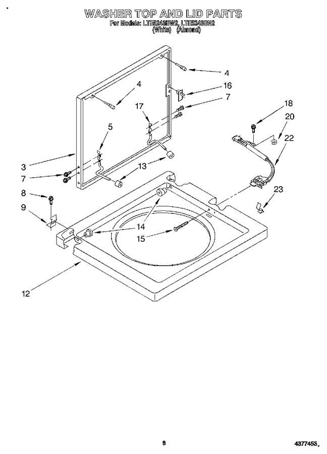 Diagram for LTE5243BW2