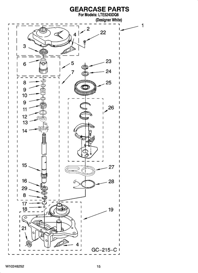 Diagram for LTE5243DQ8