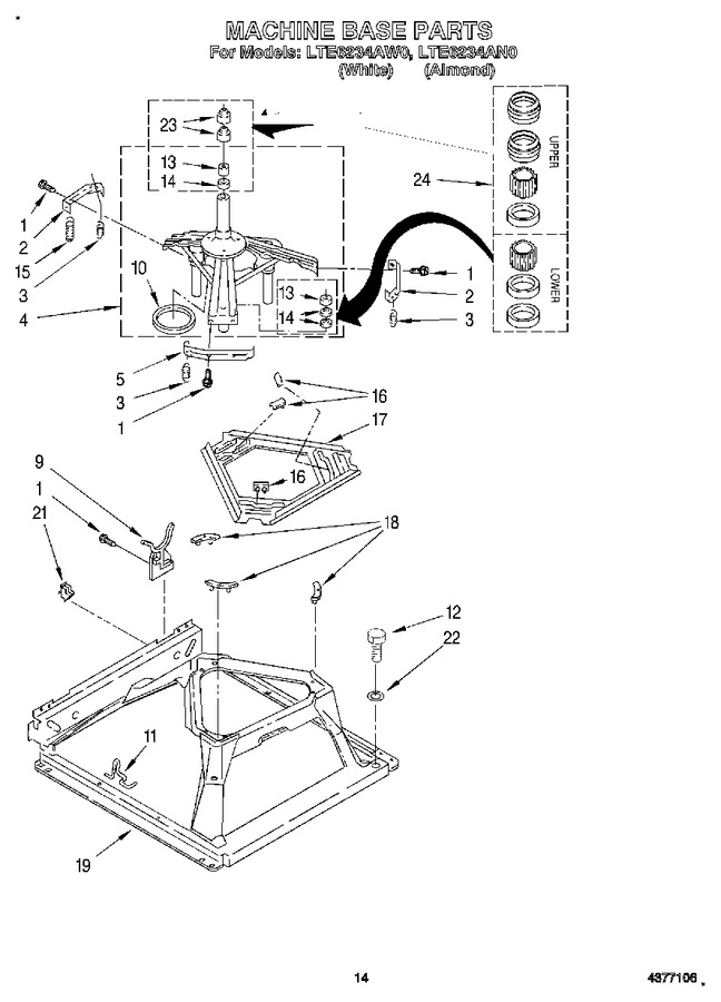 Diagram for LTE6234AW0