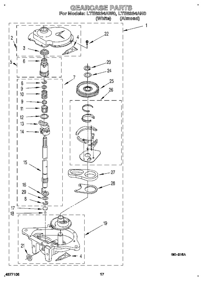 Diagram for LTE6234AW0