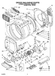 Diagram for 04 - Dryer Bulkhead Parts