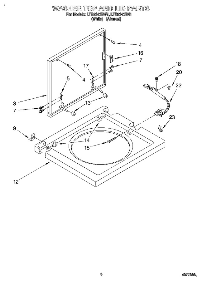 Diagram for LTG5243BW1