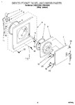 Diagram for 02 - Dryer Front Panel And Door
