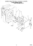 Diagram for 02 - Dryer Front Panel And Door