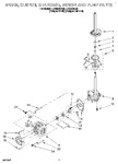 Diagram for 08 - Brake, Clutch, Gearcase, Motor And Pump