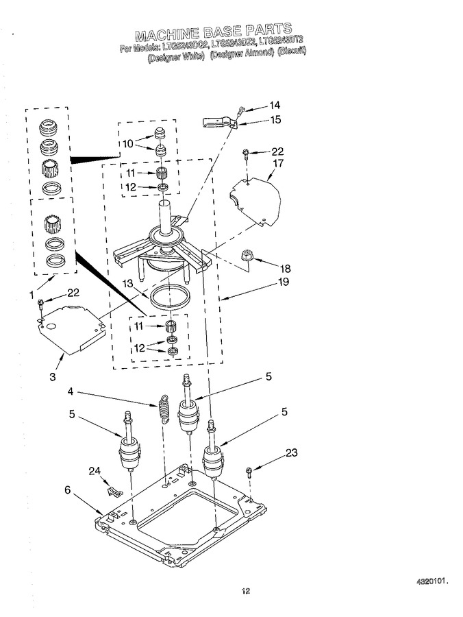 Diagram for LTG5243DQ2