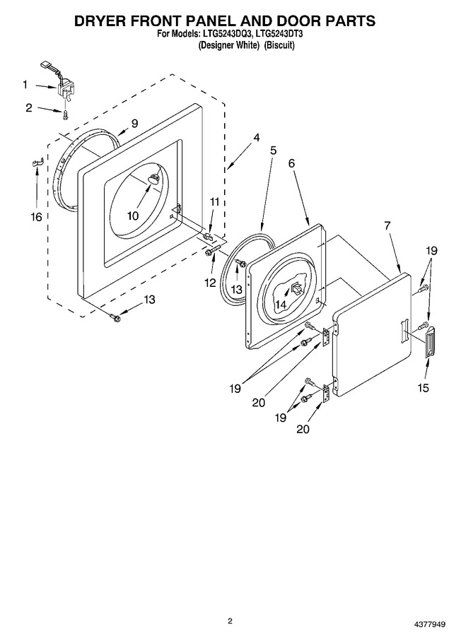 Diagram for LTG5243DT3