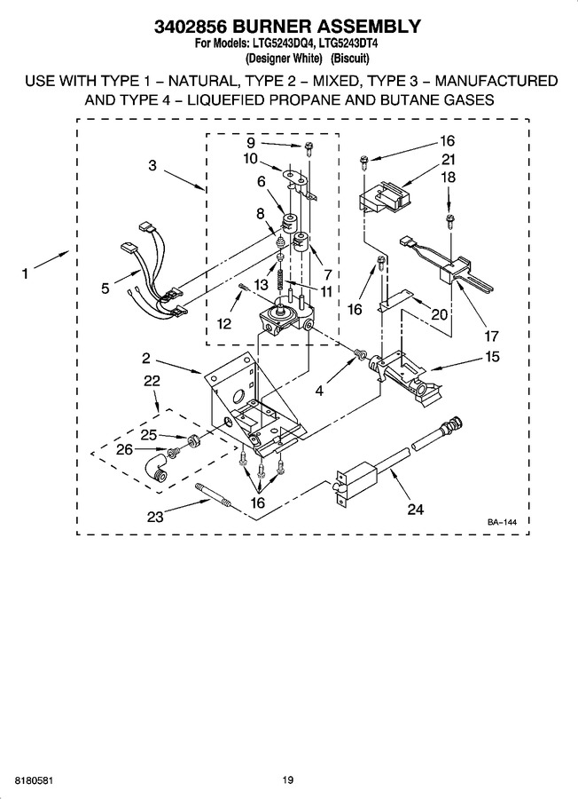 Diagram for LTG5243DT4
