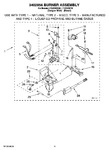 Diagram for 16 - 3402856 Burner Assembly