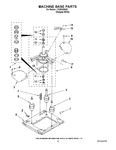 Diagram for 09 - Machine Base Parts