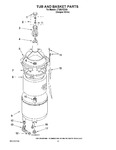 Diagram for 10 - Tub And Basket Parts
