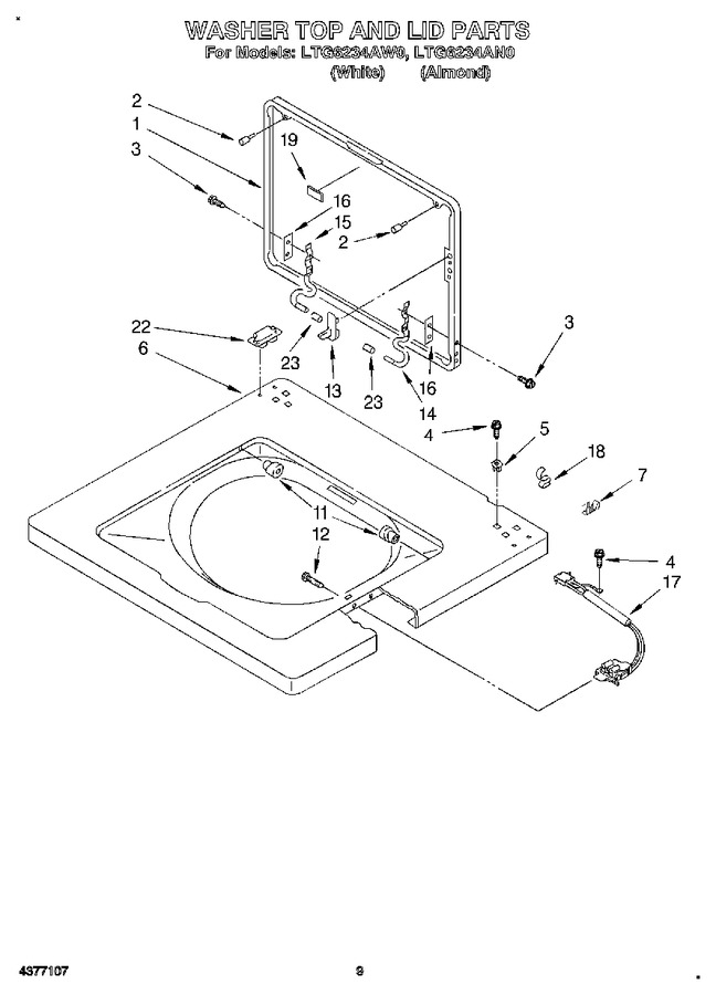 Diagram for LTG6234AN0