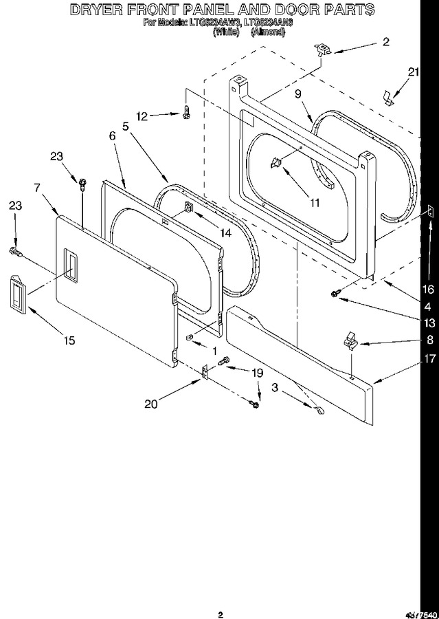 Diagram for LTG6234AW3