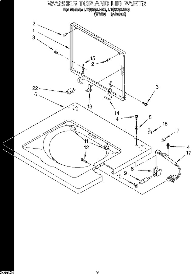Diagram for LTG6234AW3