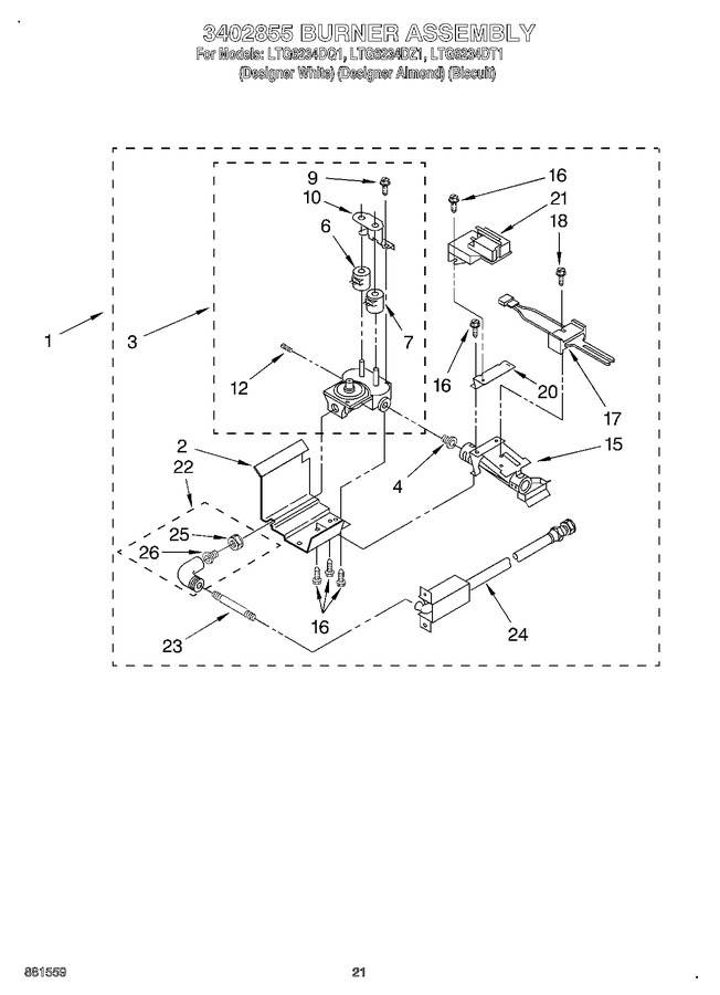 Diagram for LTG6234DT1