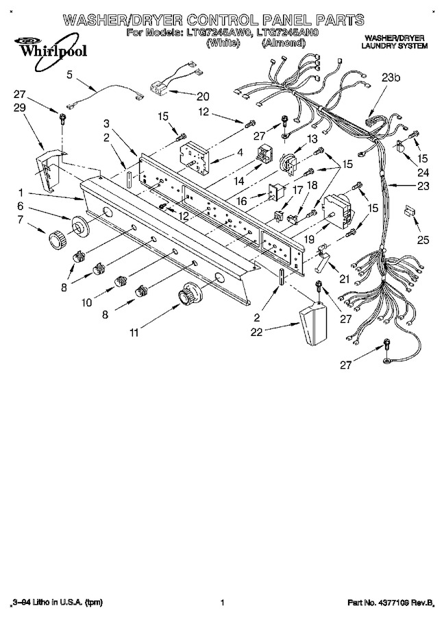 Diagram for LTG7245AW0