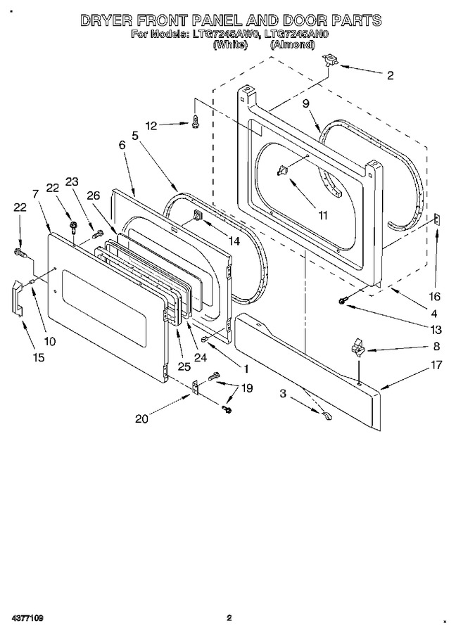 Diagram for LTG7245AW0
