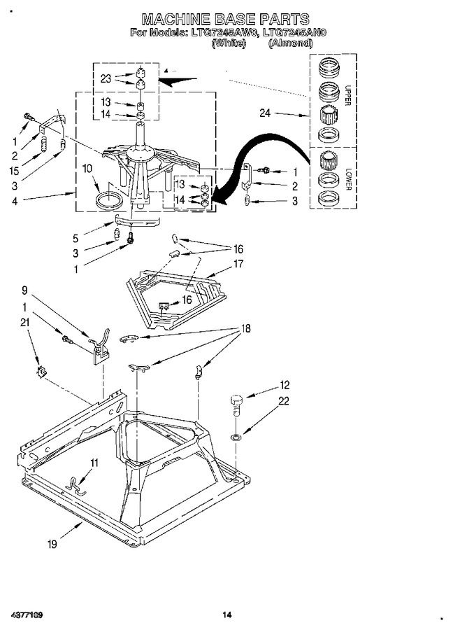Diagram for LTG7245AN0