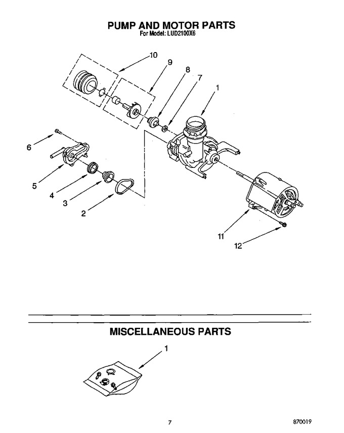 Diagram for LUD2100X6