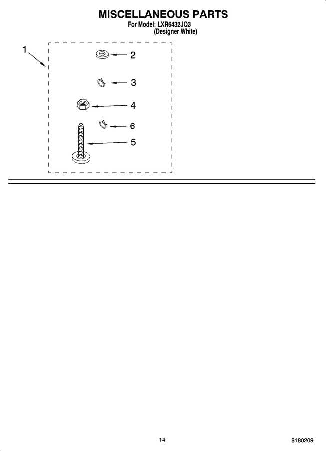 Diagram for LXR6432JQ3