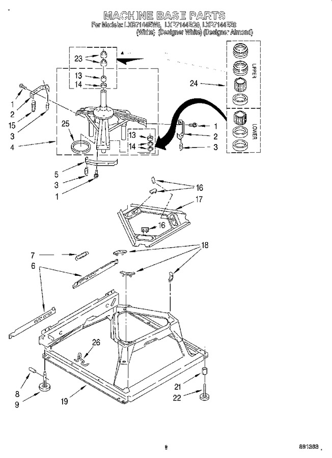 Diagram for LXR7144EW0