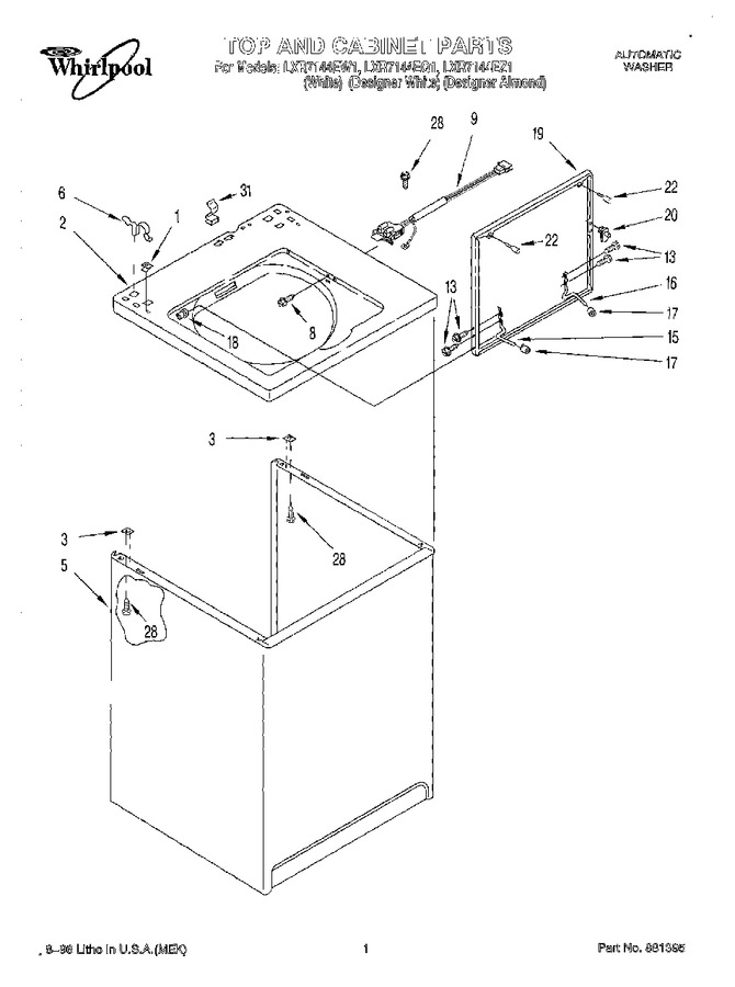 Diagram for LXR7144EW1