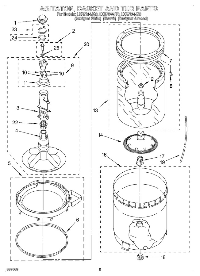 Diagram for LXR7244JZ0