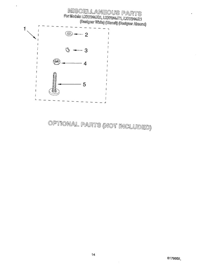 Diagram for LXR7244JT1