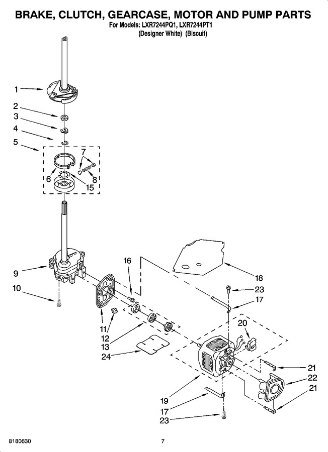 Diagram for LXR7244PT1