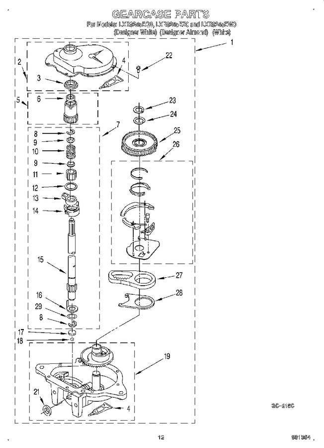 Diagram for LXR9245EZ0