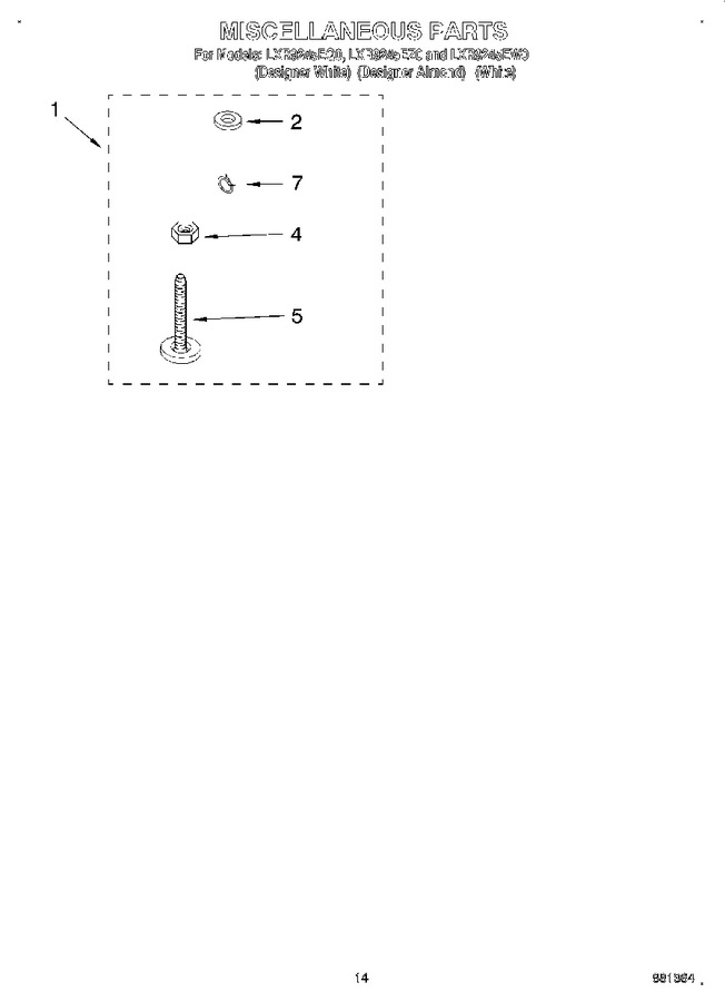 Diagram for LXR9245EZ0