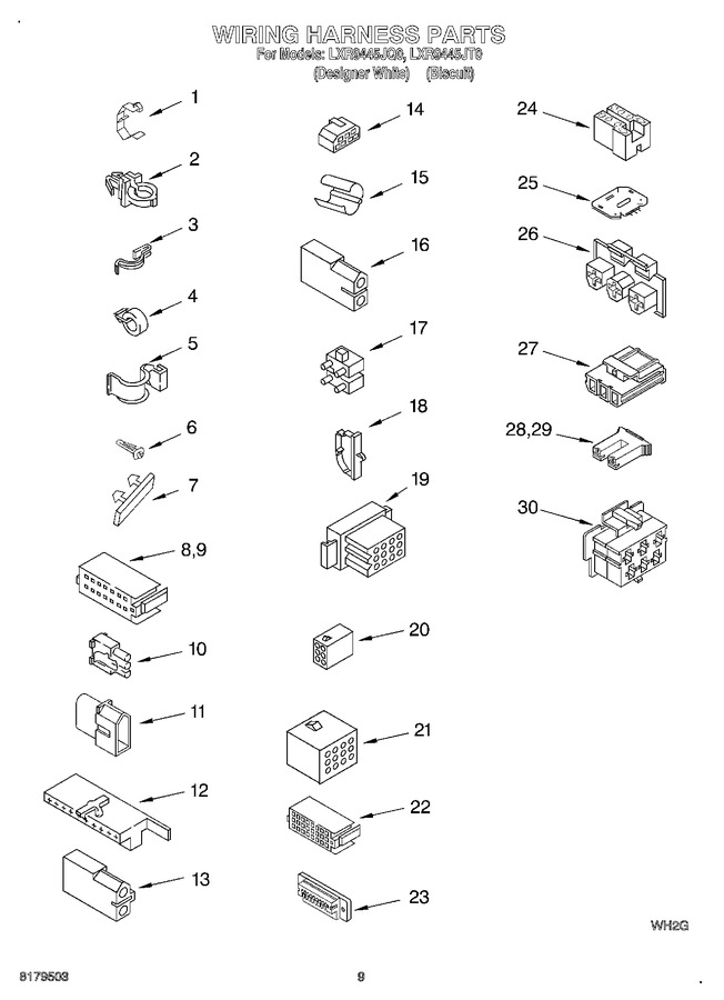 Diagram for LXR9445JT0