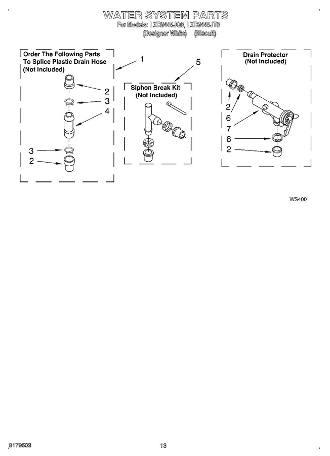 Diagram for LXR9445JT0