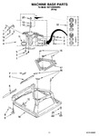 Diagram for 06 - Machine Base Parts