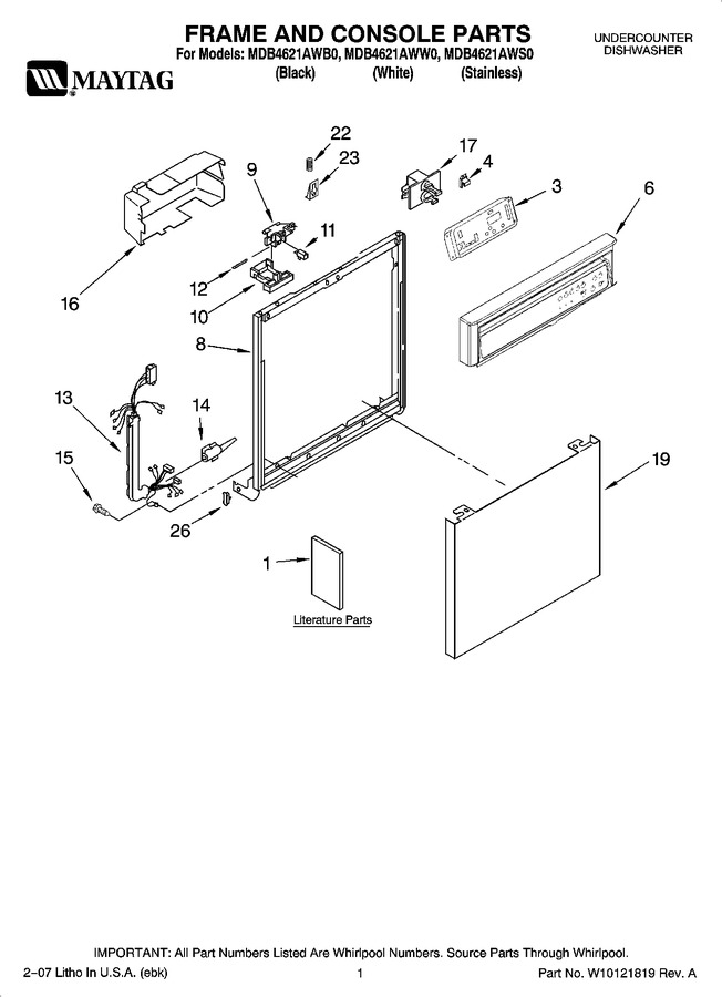Diagram for MDB4621AWS0
