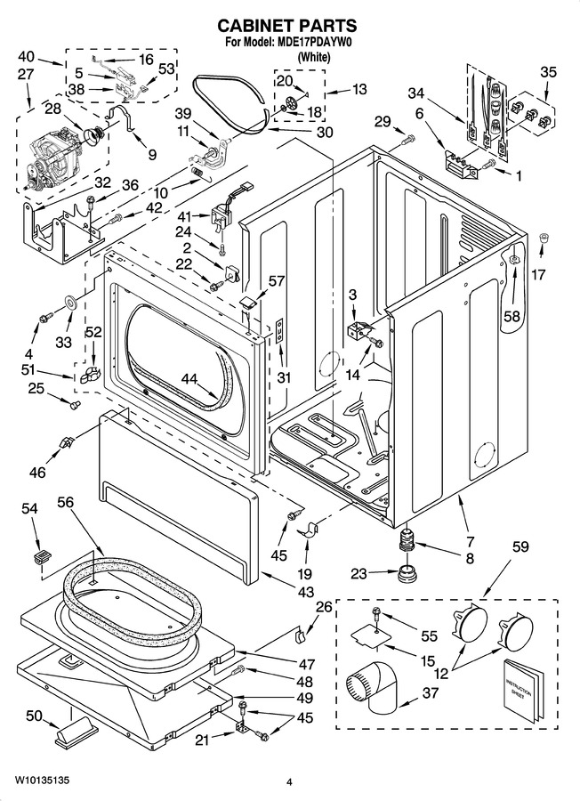Diagram for MDE17PDAYW0