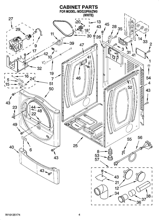 Diagram for MDE22PRAZW0