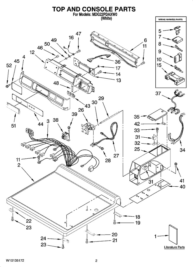 Diagram for MDG22PDAXW0